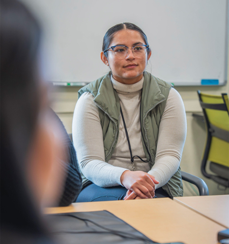 Deseray Cerillo-Hernandez said the conference helped her to be more extroverted and gave her confidence in public speaking.